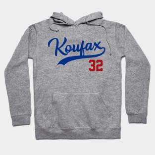 Sandy Koufax 32, LA Dodgers Hoodie